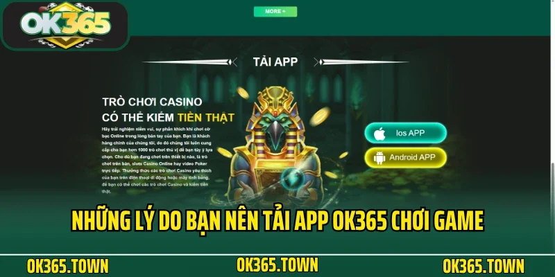 Tải App OK365 3 Những lý do bạn nên tải app OK365 chơi game